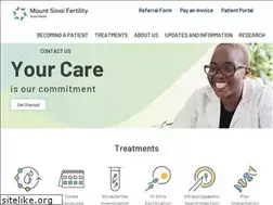 Sites similar to mountsinaifertility.com