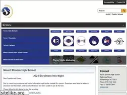 Sites similar to mountstromlohs.act.edu.au