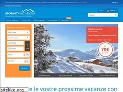Sites similar to mountvacation.it