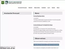 Sites similar to mountwashingtonavalanchecenter.org