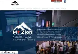 Sites similar to mountzionbaptistchurch.net