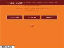 Sites similar to mountzionchurch.org