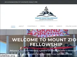 Sites similar to mountzionfellowship.org