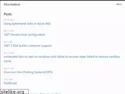 Sites similar to mourtada.se