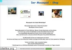 Sites similar to mousepadshop.de