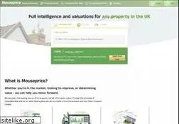 Sites similar to mouseprice.com