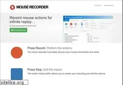 Sites similar to mouserecorder.com