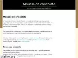 Sites similar to moussechocolate.es