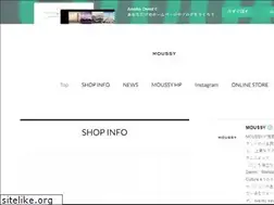 Sites similar to moussy.amebaownd.com