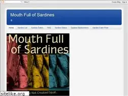 Sites similar to mouth-full-of-sardines.blogspot.com