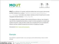 Sites similar to moutjs.com
