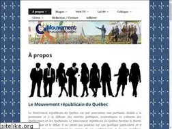 Sites similar to mouvement-quebec.com