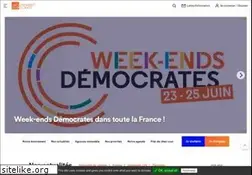 Sites similar to mouvementdemocrate.fr