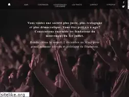 Sites similar to mouvementdu1erjuillet.fr