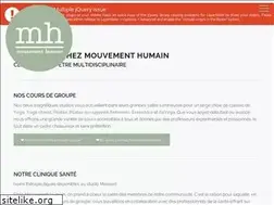 Sites similar to mouvementhumain.com