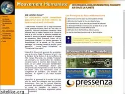 Sites similar to mouvementhumaniste.fr