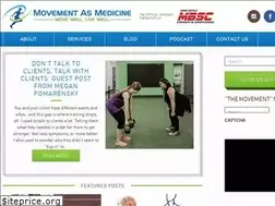Sites similar to movement-as-medicine.com