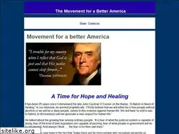 Sites similar to movementforabetteramerica.org