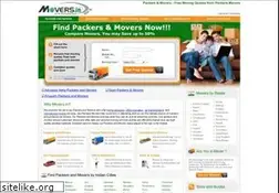 Sites similar to movers.in