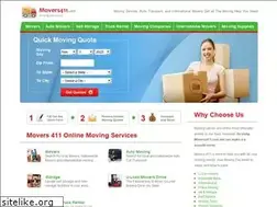 Sites similar to movers411.com