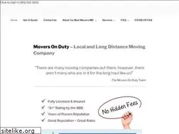Sites similar to moversonduty.com