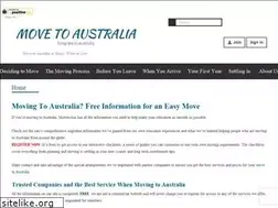 Sites similar to movetoaus.com.au