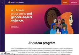 Sites similar to movetoendviolence.org