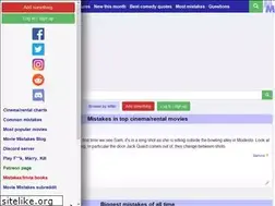 Sites similar to movie-mistakes.com