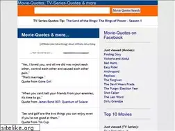 Sites similar to movie-quotes.com