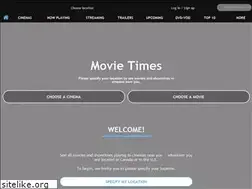 Sites similar to movieclock.com
