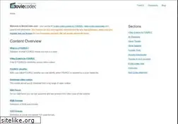 Sites similar to moviecodec.com