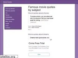 Sites similar to moviequotes.eu