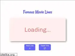 Sites similar to moviequotes.pamela.io