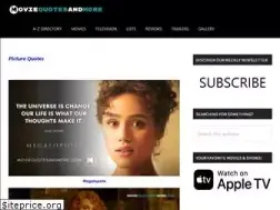 Sites similar to moviequotesandmore.com