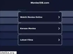 Sites similar to movies108.com