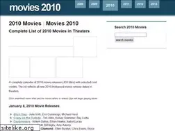 Sites similar to movies2010.com