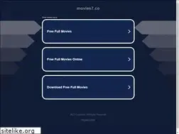 Sites similar to movies7.co