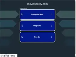 Sites similar to moviespotify.com