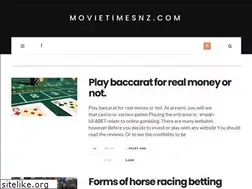 Sites similar to movietimesnz.com