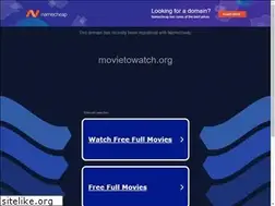 Sites similar to movietowatch.org