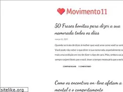 Sites similar to movimento11.com.br