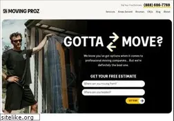 Sites similar to movingproz.com
