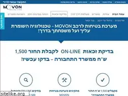 Sites similar to movon.co.il