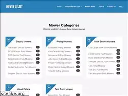Sites similar to mowerselect.com