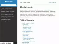 Sites similar to moz-conduit.readthedocs.io