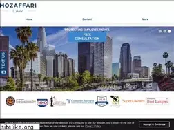 Sites similar to mozaffarilaw.com