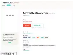 Sites similar to mozartfestival.com