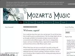 Sites similar to mozartsmusic.blogspot.com