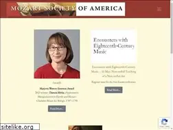 Sites similar to mozartsocietyofamerica.org