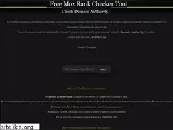 Sites similar to mozcheck.net